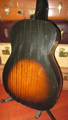 ~1960 Harmony Stella Parlor Guitar Sunburst