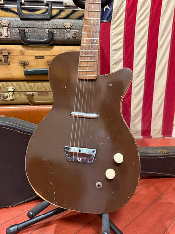 ~1960 Silvertone Model 1304 U-1 Brown