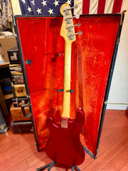 ~1961 Fender Precision Bass Candy Apple Red w/ 1966 Body, Pickup etc.