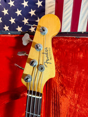 ~1961 Fender Precision Bass Candy Apple Red w/ 1966 Body, Pickup etc.