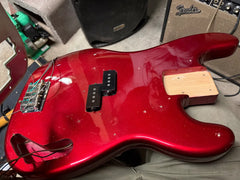 ~1961 Fender Precision Bass Candy Apple Red w/ 1966 Body, Pickup etc.