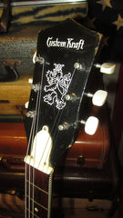 ~1961 Kay Custom Kraft Model 1155 Midnight Special Black Sparkle