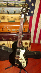 ~1961 Kay Custom Kraft Model 1155 Midnight Special Black Sparkle
