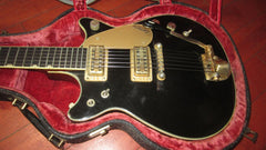 1962 Gretsch 6128 Duo Jet Black Clean w/ Original Hardshell Case