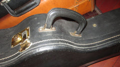 1963 Gibson Ess & Ess J-45, J-50, Hummingbird Case Black w/ Yellow Interior