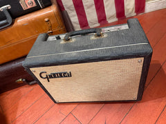 ~1963 Gretsch Combo Amp One Knob Grey Tolex