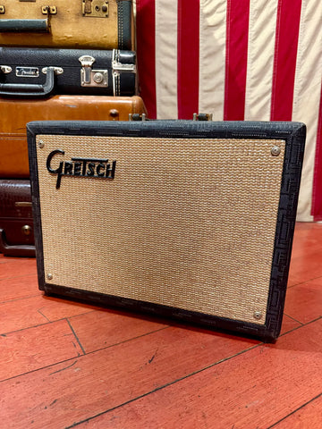 ~1963 Gretsch Combo Amp One Knob Grey Tolex