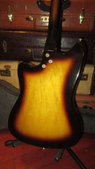 ~1963 Harmony Bobkat  Sunburst 2 Pickup w. Original Case