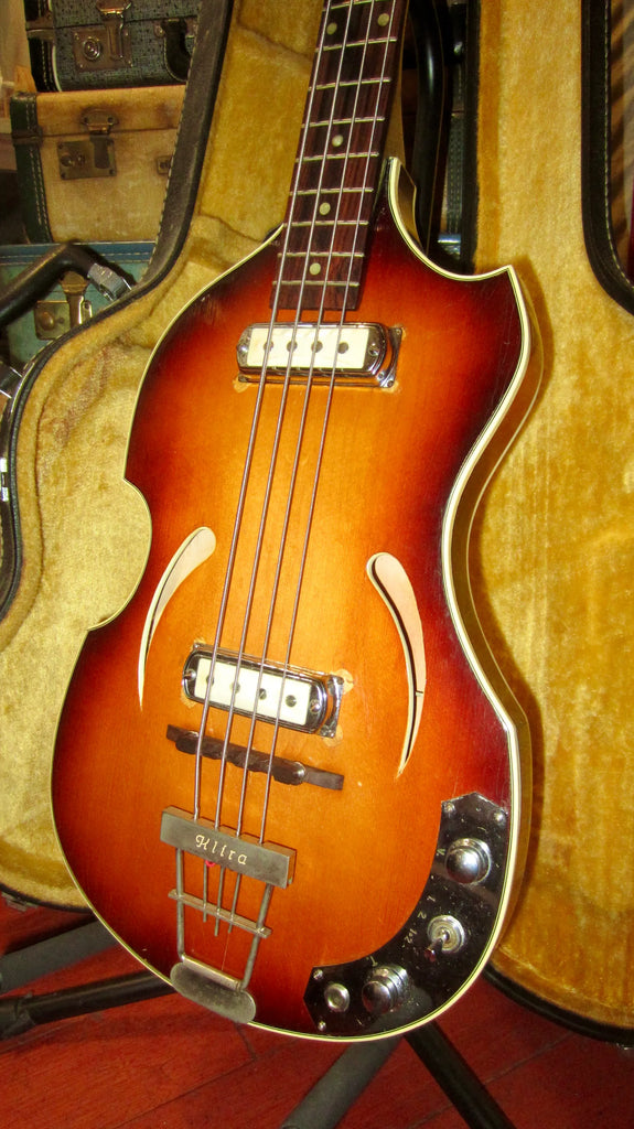 ~1963 Klira Beatle Bass Sunburst