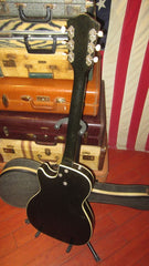 ~1963 SILVERTONE Jupiter Faux Black Sparkle