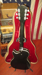 ~1963 Silvertone Model 1423 Jupiter Black Faux Sparkle