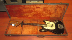 1964 Fender Mustang Bass Case Two Tone Grey