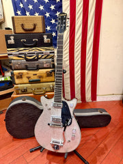 1964 Gretsch Model 6129 Silver Jet Silver Sparkle