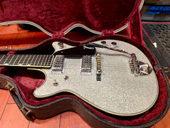 1964 Gretsch Model 6129 Silver Jet Silver Sparkle