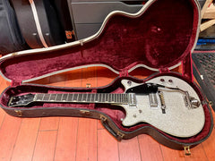 1964 Gretsch Model 6129 Silver Jet Silver Sparkle
