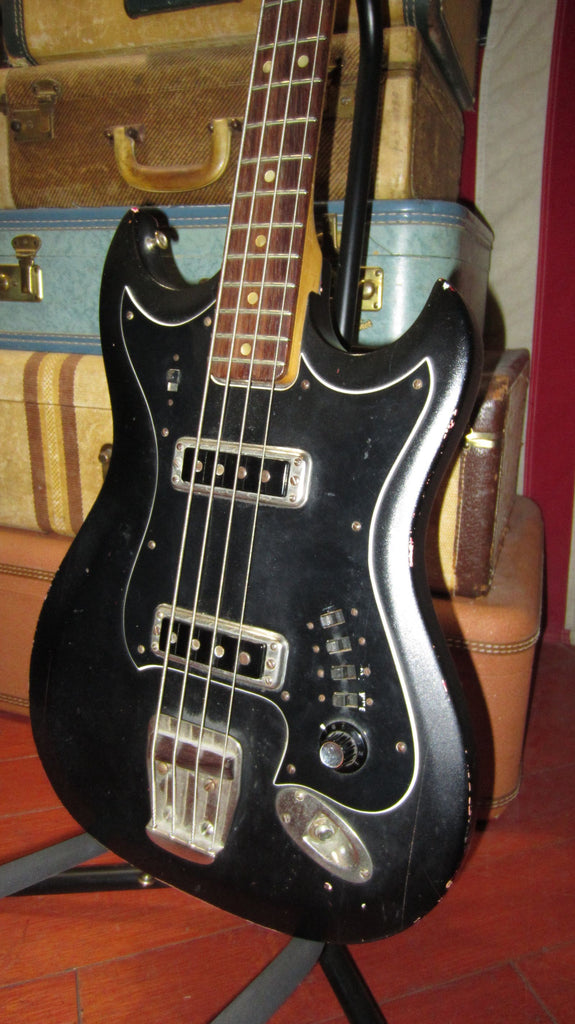~1964 Hagstrom Bass Black w Gig Bag
