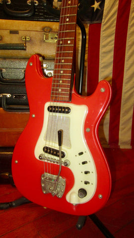 1964 Hagstrom Futura Hagstrom II Red