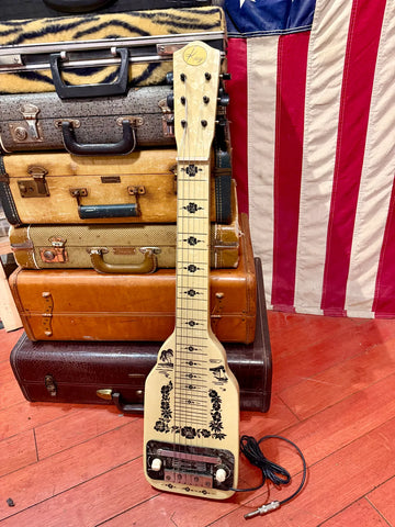 ~1964 Kay Lap Steel White