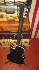 ~1964 Silvertone Model 1423 Jupiter Stratotone Faux Black Sparkle