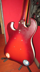 ~1964 Silvertone Model 1457 Amp In Case Double Pickup Sunburst