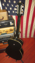 ~1965 Dobro Avalon C-60E Acoustic Electric Resonator Black