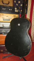 ~1965 Dobro Avalon C-60E Acoustic Electric Resonator Black