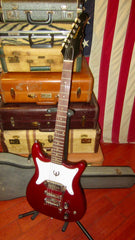 1965 Epiphone Coronet Cherry Red Clean w/ Original Case