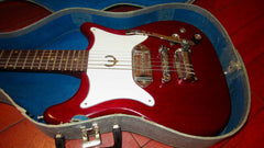 1965 Epiphone Coronet Cherry Red Clean w/ Original Case