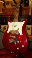 1965 Epiphone Coronet Cherry Red Clean w/ Original Case