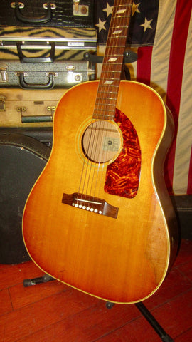 1965 Epiphone FT-79 Texan Sunburst w/ Original Hardshell Case