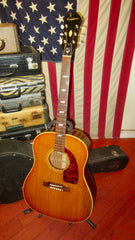 1965 Epiphone FT-79 Texan Sunburst w/ Original Hardshell Case