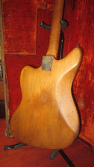 1965 Fender Jaguar Natural w/ Vintage Fender Hardshell Case