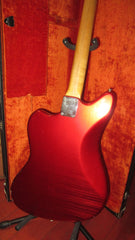 1965 Fender Jazzmaster Candy Apple Red w/ Matching Headstock and Original Case