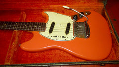 1965 Fender Mustang Salmon Pink w/ Original Hardshell Case