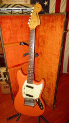 1965 Fender Mustang Salmon Pink w/ Original Hardshell Case