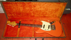 1965 Fender Mustang Salmon Pink w/ Original Hardshell Case