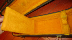~1965 Gibson ES-335 Hardshell Case Grey with Yellow Interior