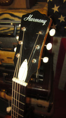 ~1965 Harmony H-165 Flattop Acoustic Natural