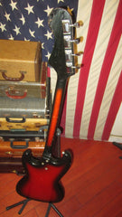 ~1965 Harmony H-25 Silhouette Bass Sunburst