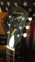 1965 Harmony Sovereign H1203 00-18 copy w/ Pickup Natural