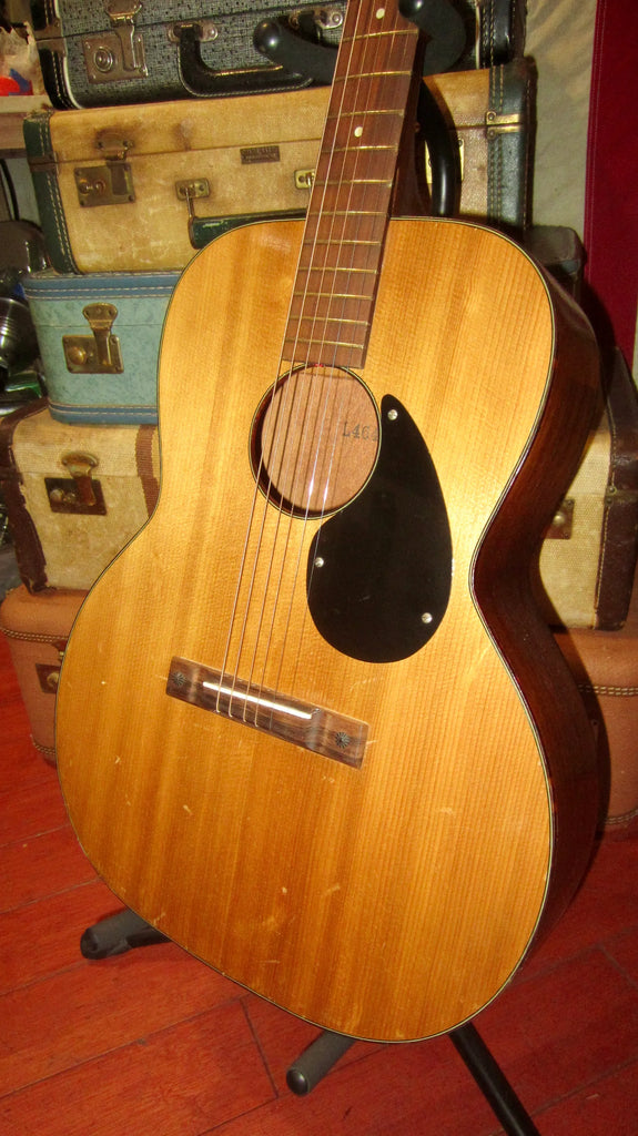 ~1965 Kay 5113 Small Bodied Acoustic Natural