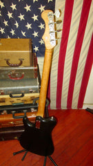 ~1965 Magnatone Hurricane Bass Faux Black Sparkle w/ Road Case