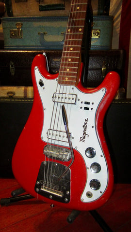 ~1965 Magnatone Tornado Red w/ Hard Case