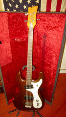 1965 Mosrite Ventures Bass Natural w/ Original Case