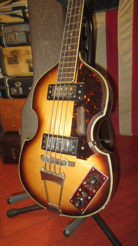 ~1965 National 500/1 Beatle Bass Sunburst