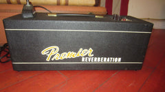 ~1965 Premier Model 90 Reverb Unit Black