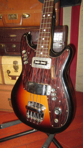~1965 SANO Solidbody Electric Bass Sunburst