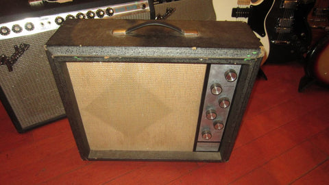 ~1965 Silvertone  1482 Combo Amp Grey