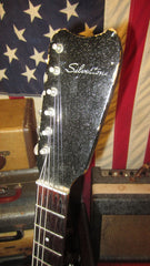 ~1965 Silvertone Hornet Faux Black Sparkle