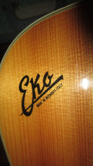 1966 EKO Model P12 Small bodied acoustic Natural